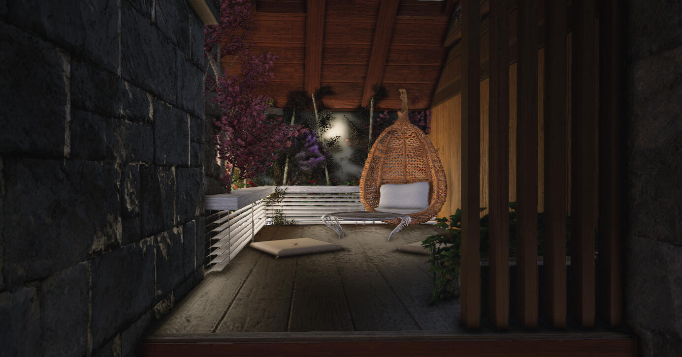 Latte on the Rocks - Balcony